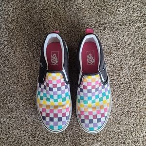 Girls Vans slip on